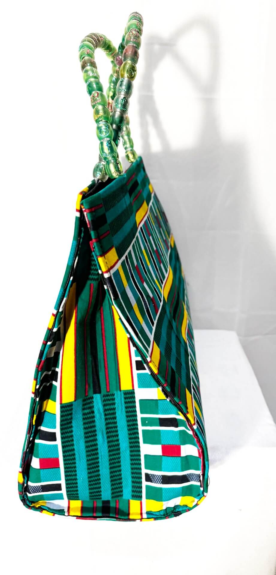 Dondon Fabric Green/yellow/red/white alternate view