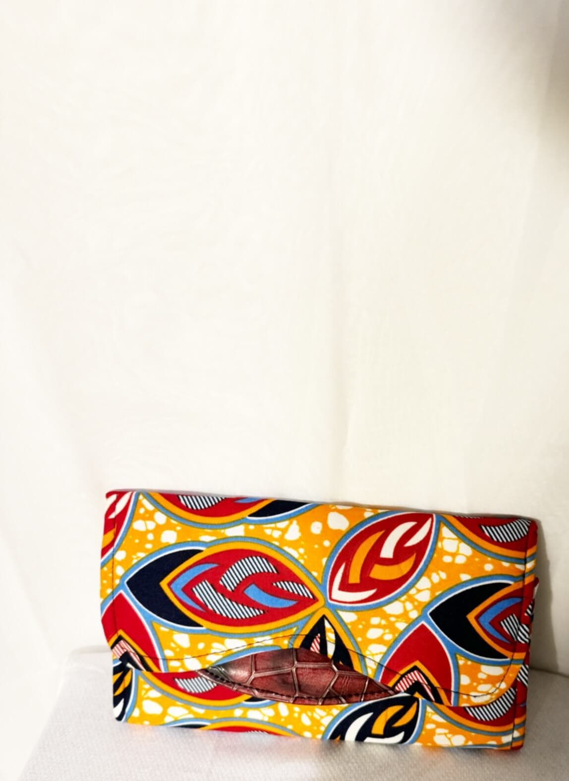 Akwaaba Orange/red/silver/brown alternate view