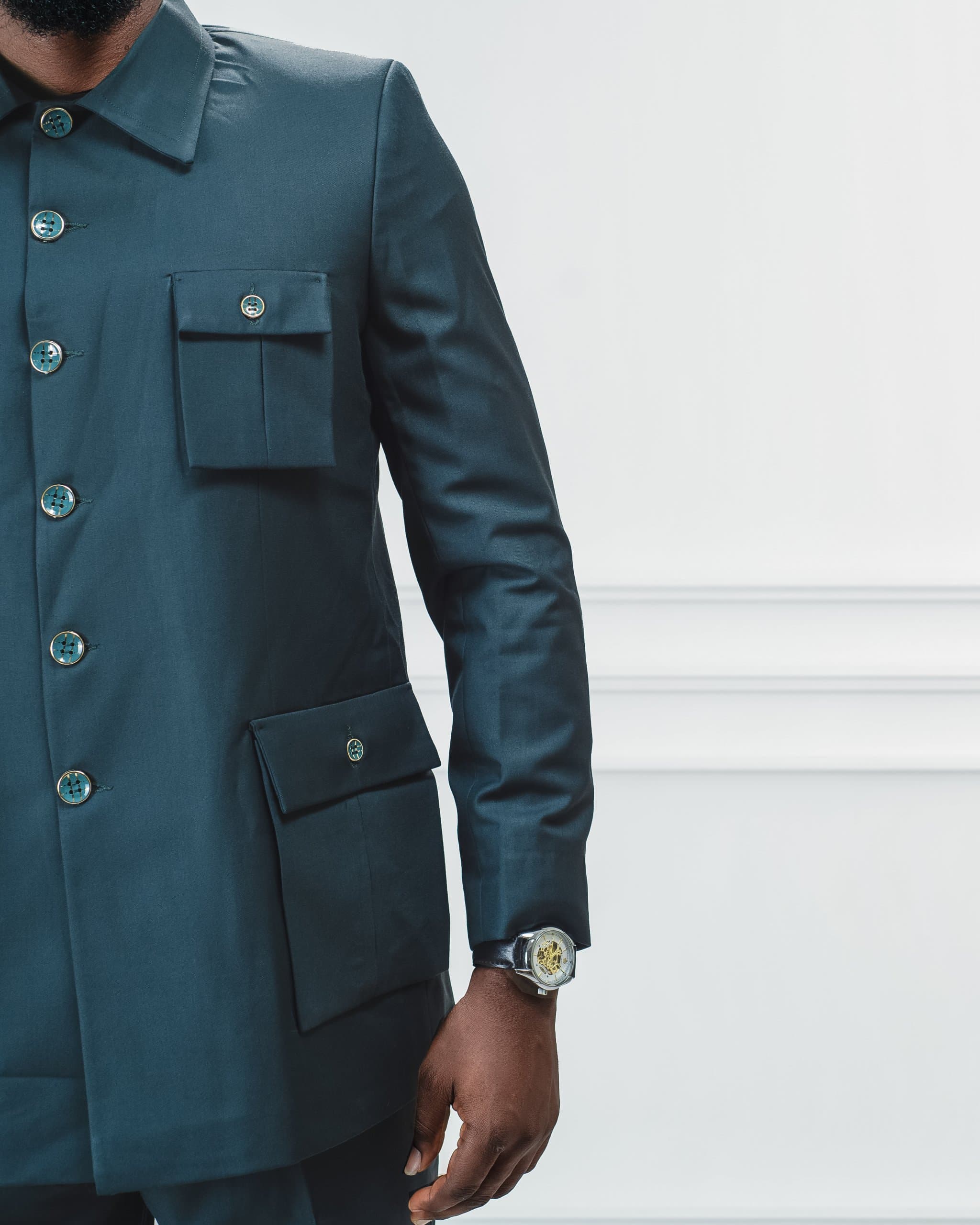 Safari Suit GRAY (LONG SLEEVE) alternate view
