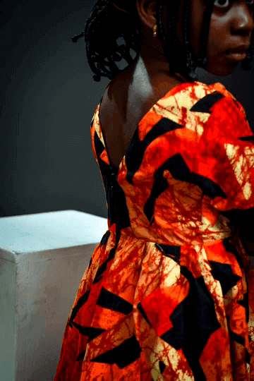 Rubby Gown alternate view