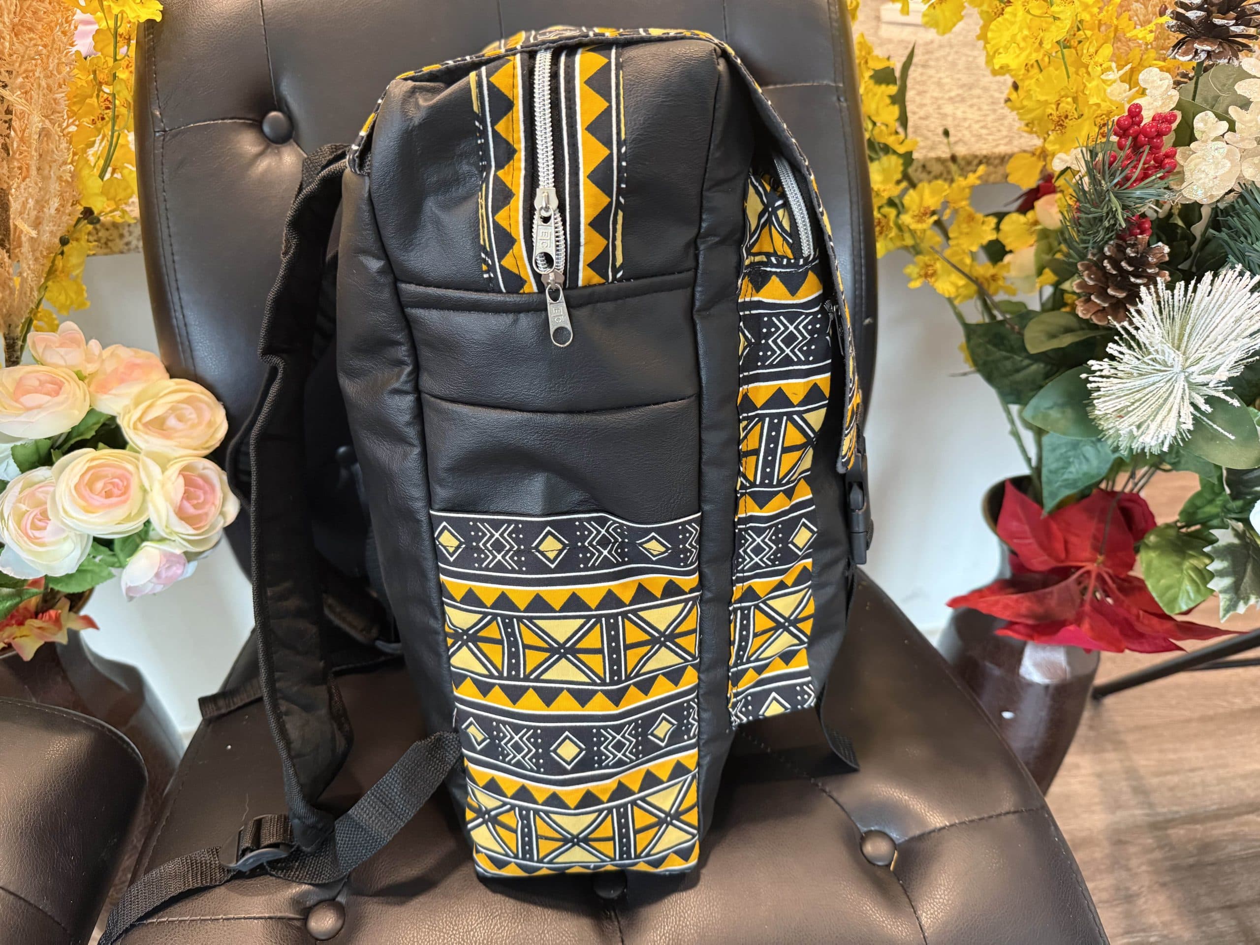 Ghanian Plade Black/brown/white