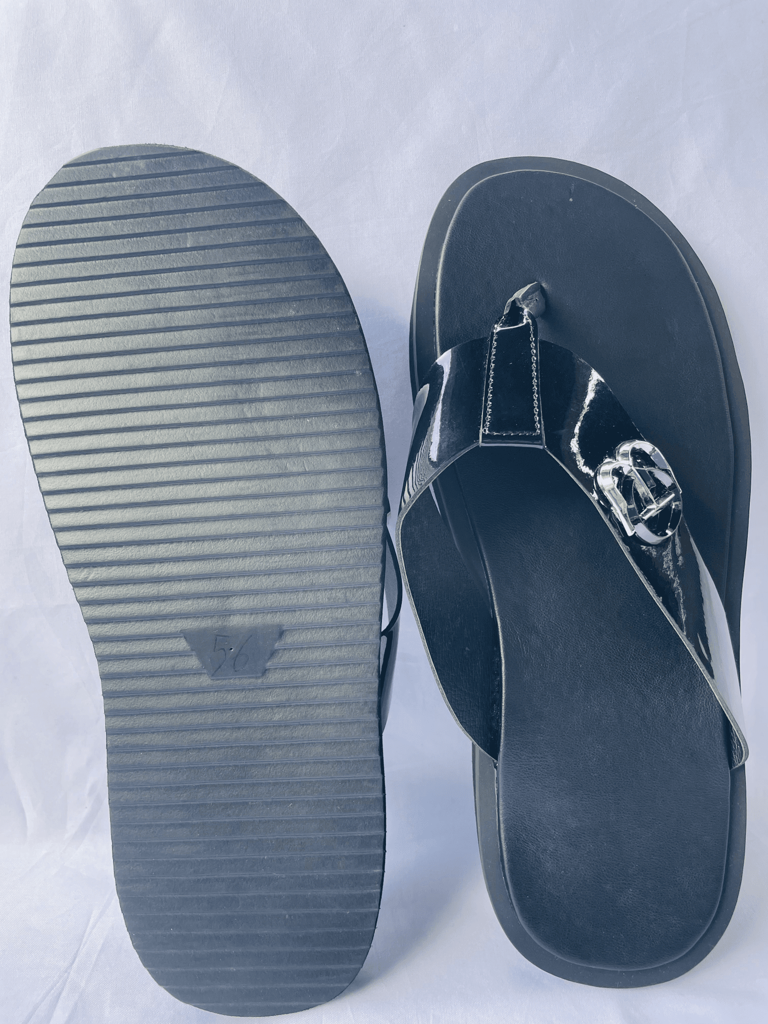 Thong Sandals 2 Black alternate view