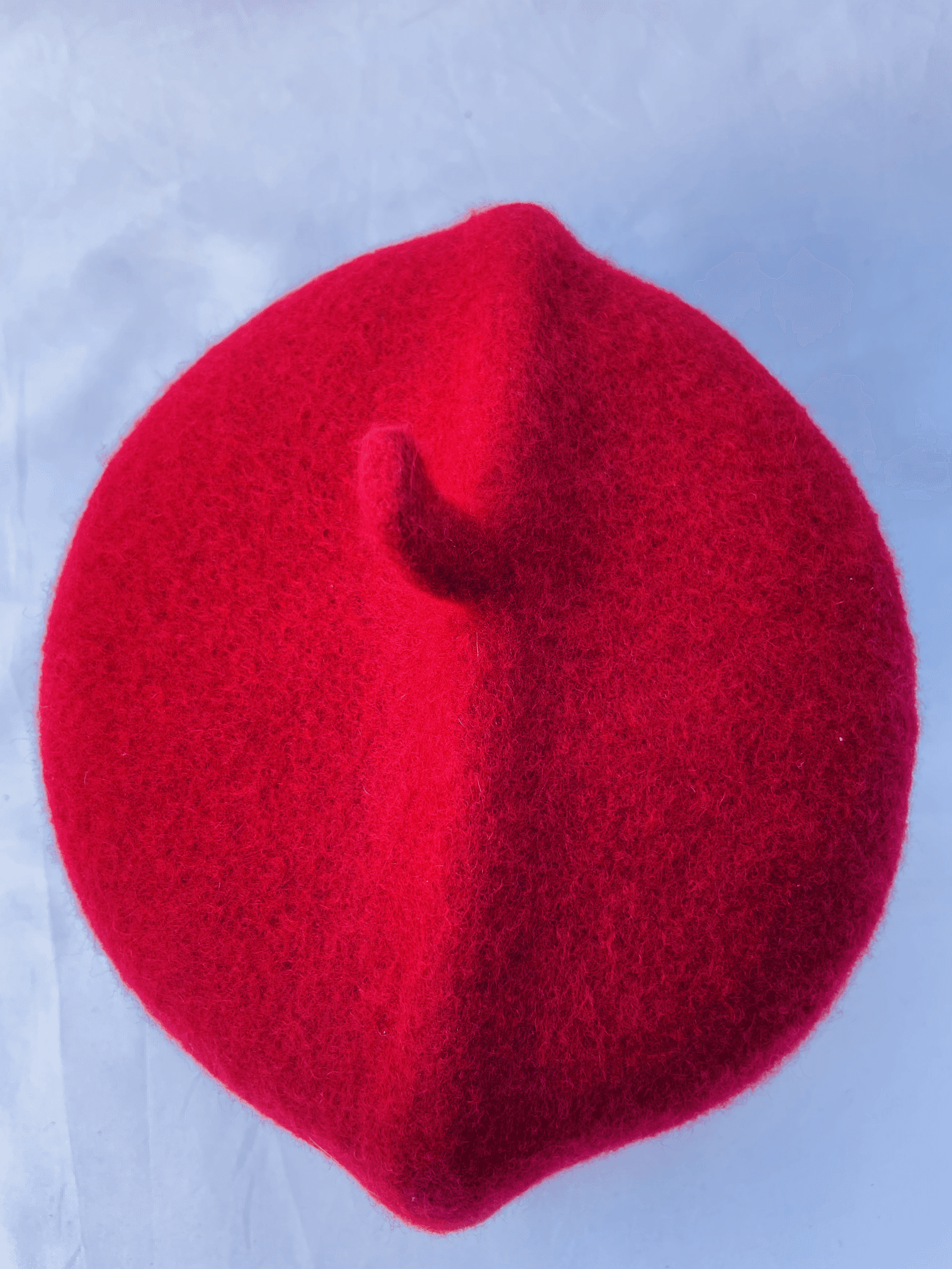 Red Wool Igbo Hat alternate view